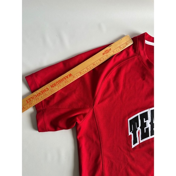 Jordan Team Bibby Men's XL Red Dri-FIT Basketball Jersey Shirt Short Sleeve #6 - Picture 10 of 14